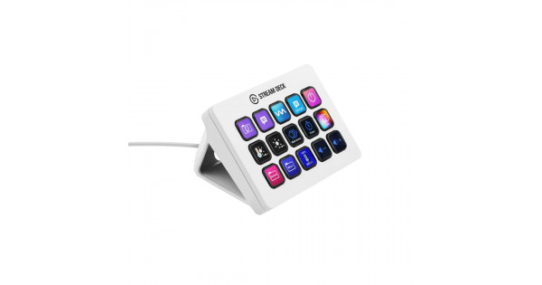 ELGATO STREAM DECK MK.2 WHITE EDITION​ - 15 MACRO KEYS